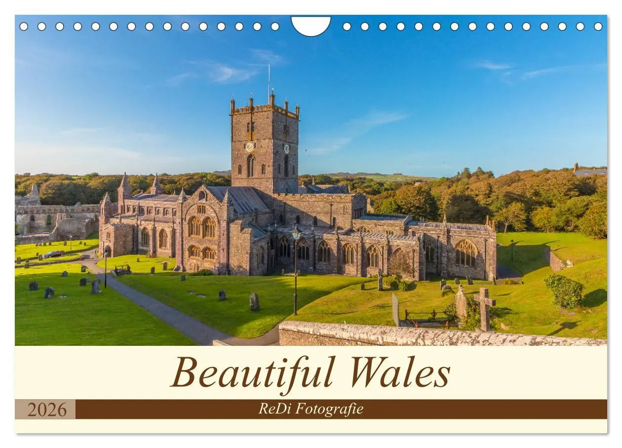 Cover: 9783516564983 | Beautiful Wales (Wall Calendar 2026 DIN A4 landscape), CALVENDO 12...
