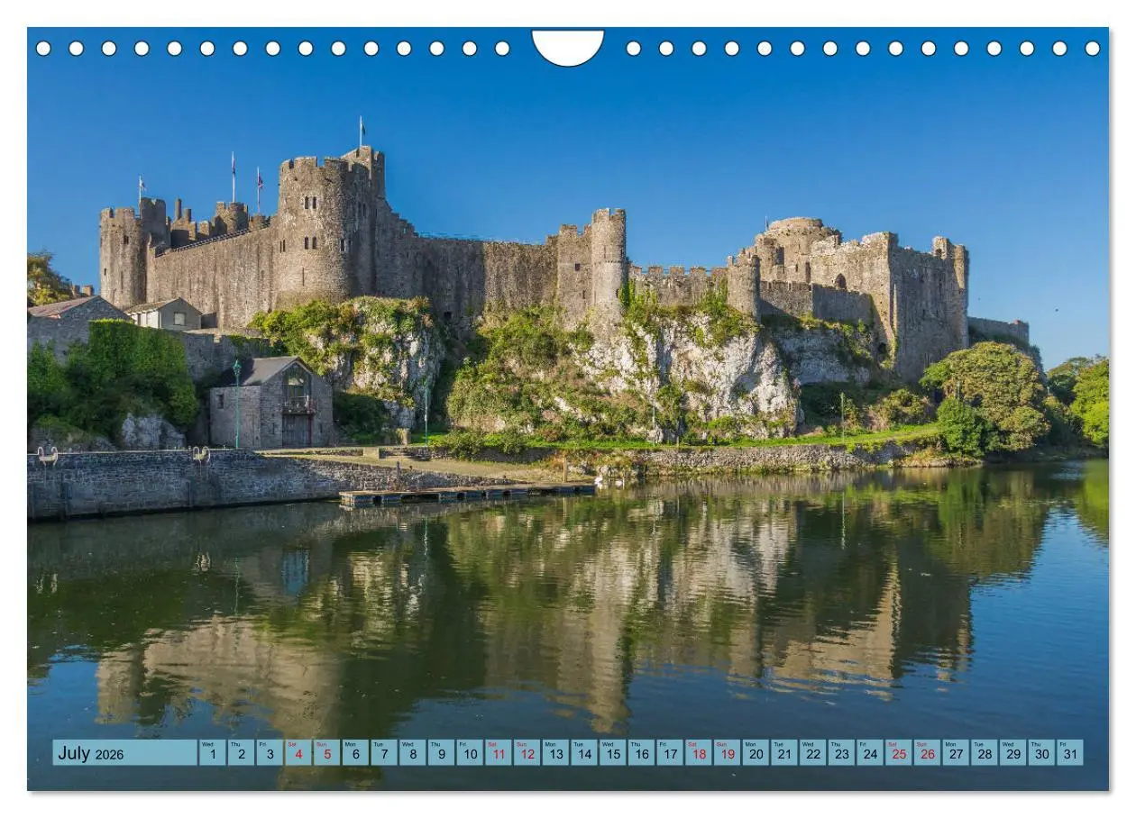 Bild: 9783516564983 | Beautiful Wales (Wall Calendar 2026 DIN A4 landscape), CALVENDO 12...