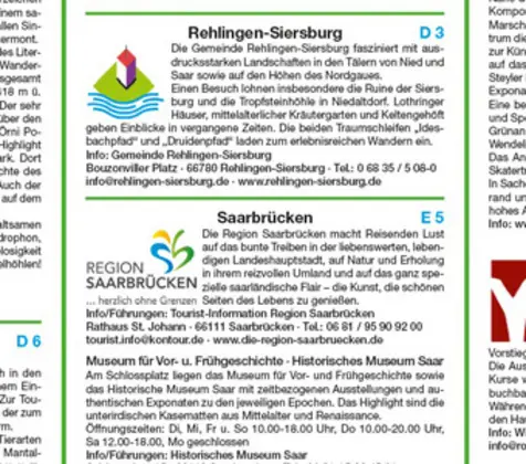 Bild: 9783747304983 | Publicpress Erlebnisführer Saarland 1:120.000 | (Land-)Karte | Deutsch