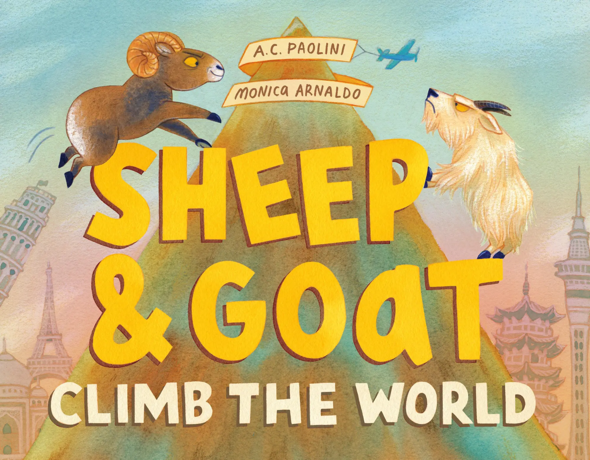 Cover: 9780593815083 | Sheep &amp; Goat Climb the World | A. C. Paolini (u. a.) | Buch | Englisch