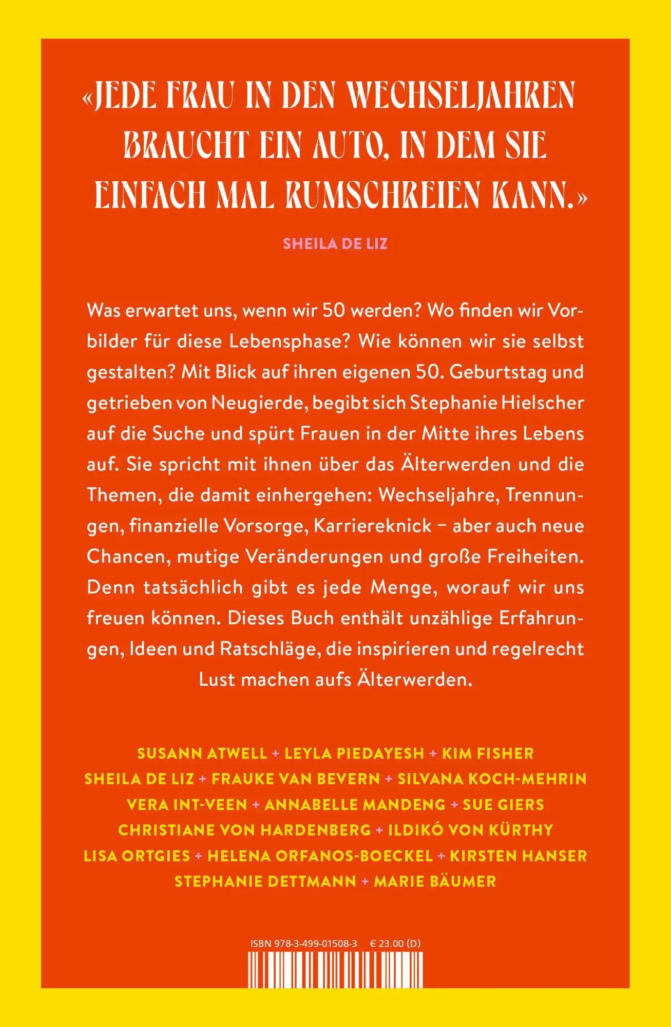 Rückseite: 9783499015083 | So alt war ich noch nie | Über das, was uns ab 50 erwartet | Hielscher