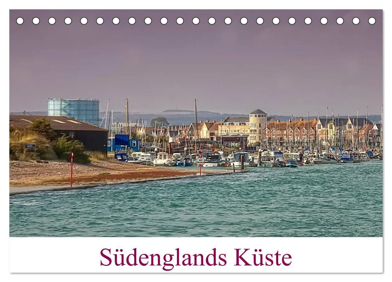 Cover: 9783516075083 | Südenglands Küste (Tischkalender 2026 DIN A5 quer), CALVENDO...