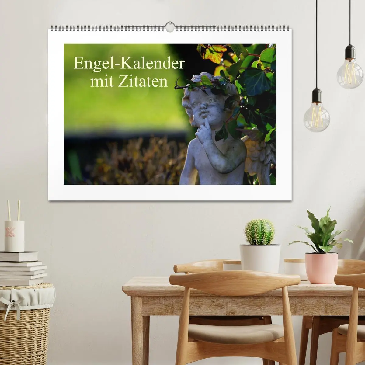 Bild: 9783516145083 | Engel-Kalender mit Zitaten / CH-Version (Wandkalender 2026 DIN A2...