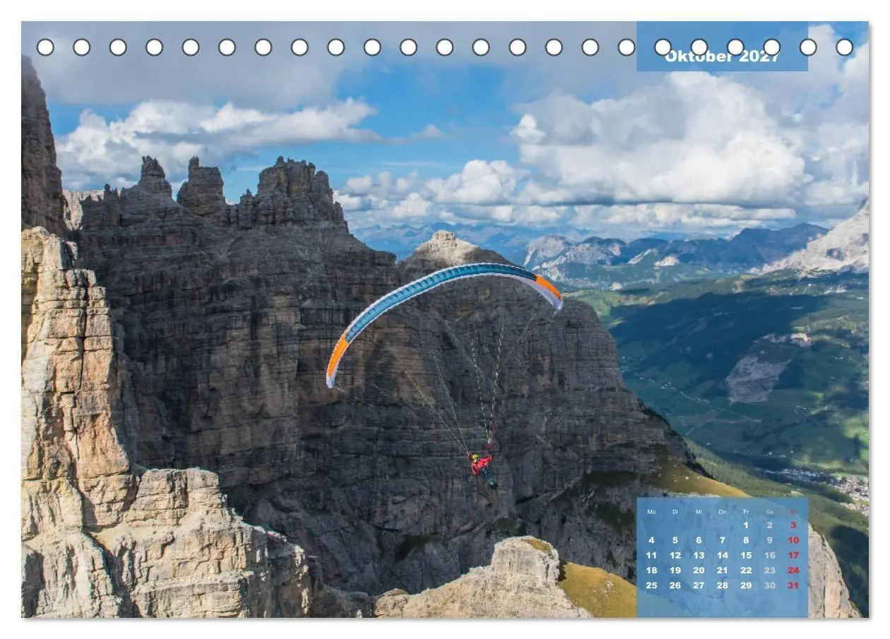 Bild: 9783569615083 | Paragliding - Aufbruch zu neuen Höhenflügen (Tischkalender 2027 DIN...