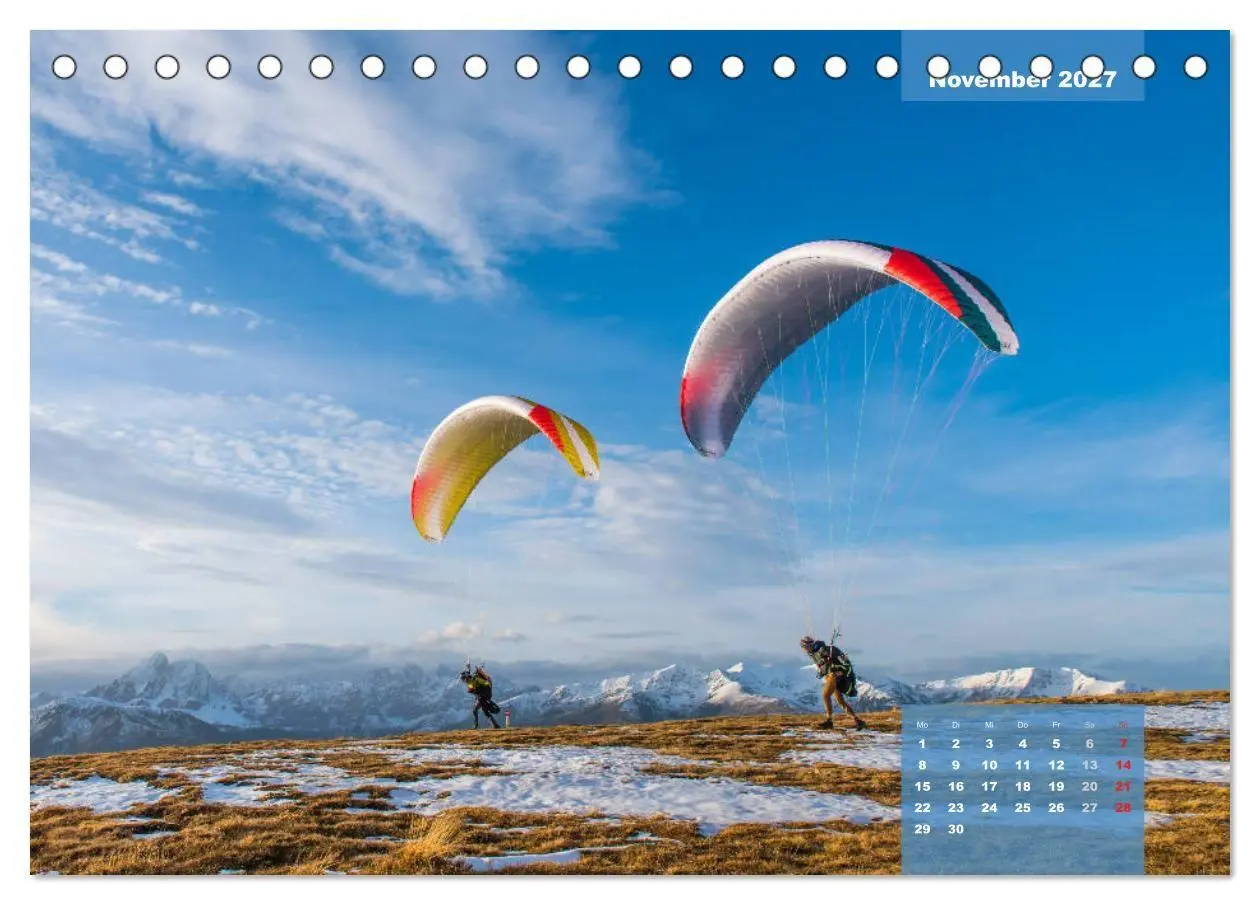 Bild: 9783569615083 | Paragliding - Aufbruch zu neuen Höhenflügen (Tischkalender 2027 DIN...
