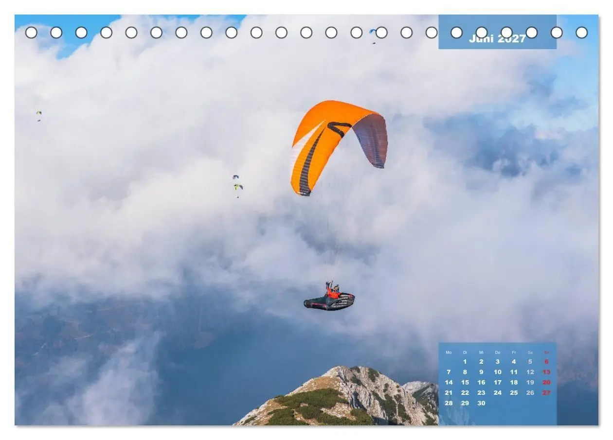 Bild: 9783569615083 | Paragliding - Aufbruch zu neuen Höhenflügen (Tischkalender 2027 DIN...