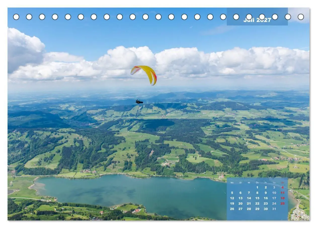 Bild: 9783569615083 | Paragliding - Aufbruch zu neuen Höhenflügen (Tischkalender 2027 DIN...