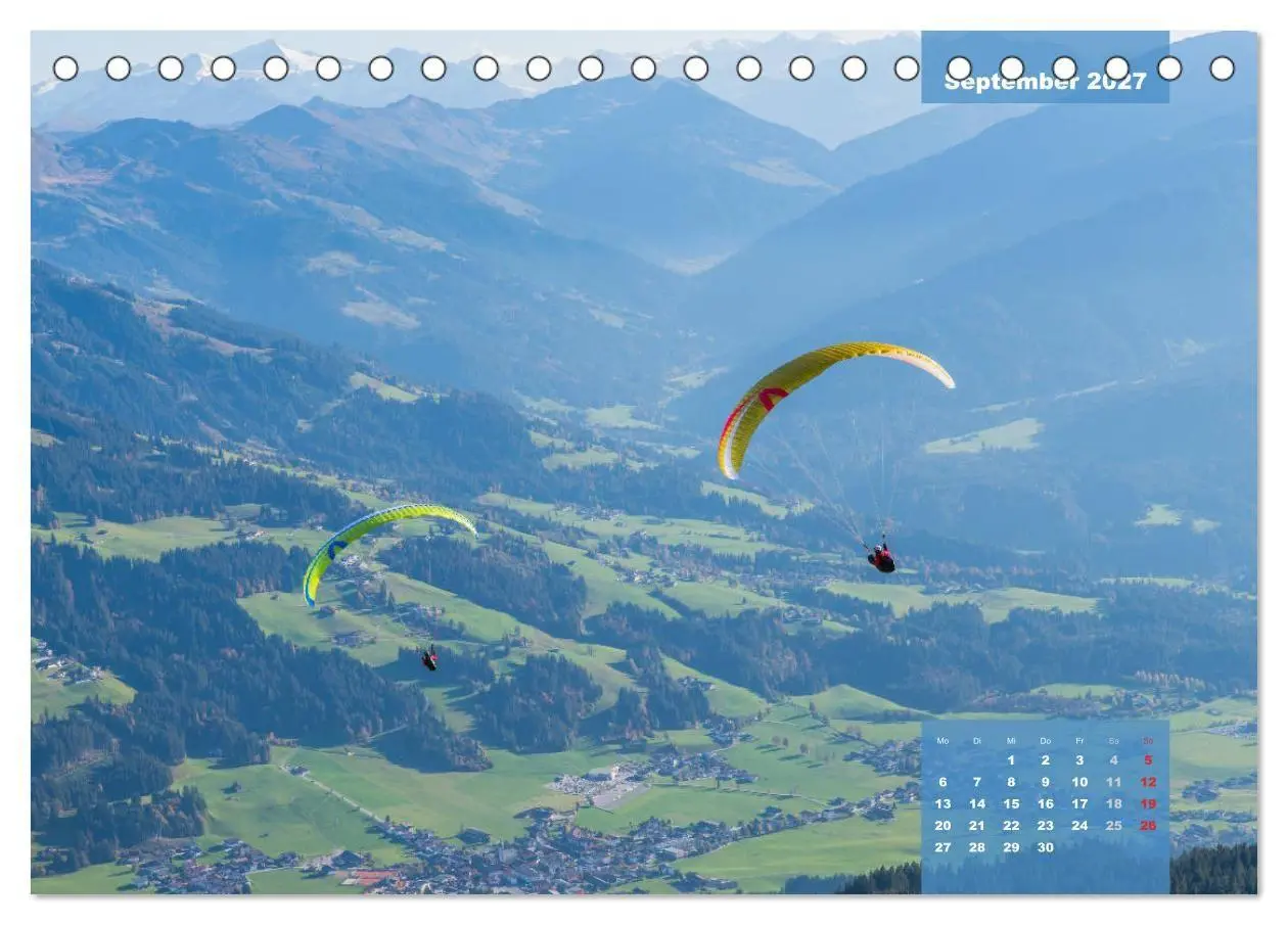 Bild: 9783569615083 | Paragliding - Aufbruch zu neuen Höhenflügen (Tischkalender 2027 DIN...