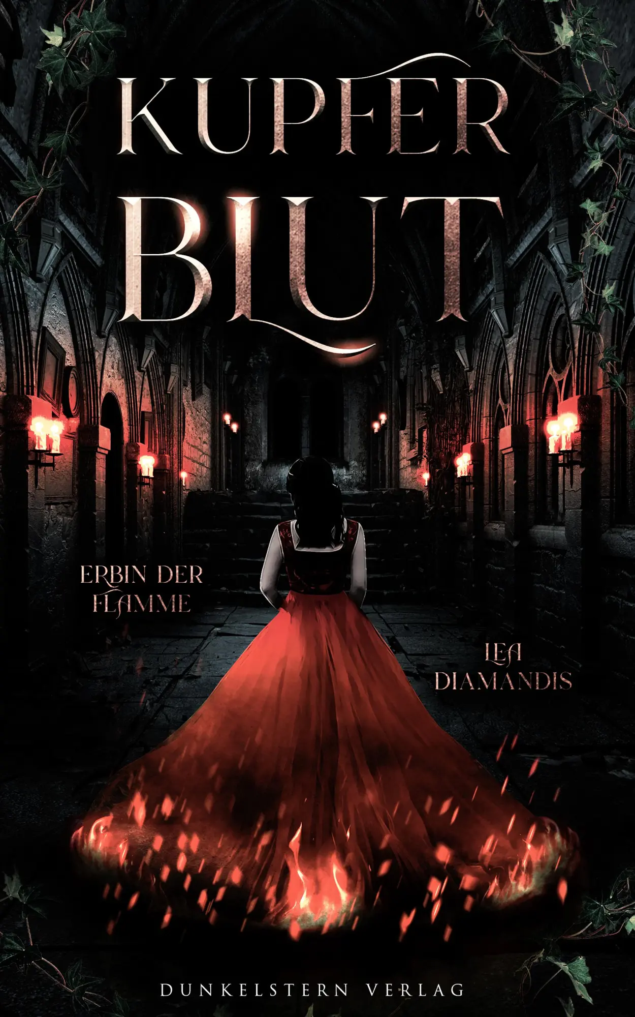 Cover: 9783910615083 | Kupferblut - Erbin der Flamme | Lea Diamandis | Taschenbuch | 416 S.