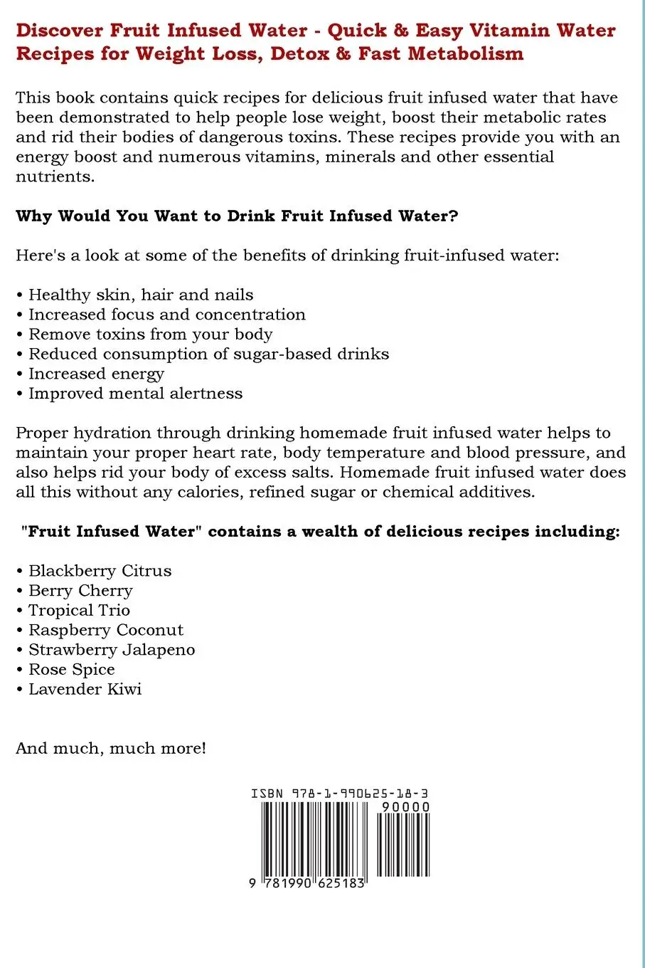 Rückseite: 9781990625183 | Infused Water | Nick Bell | Taschenbuch | Kartoniert / Broschiert