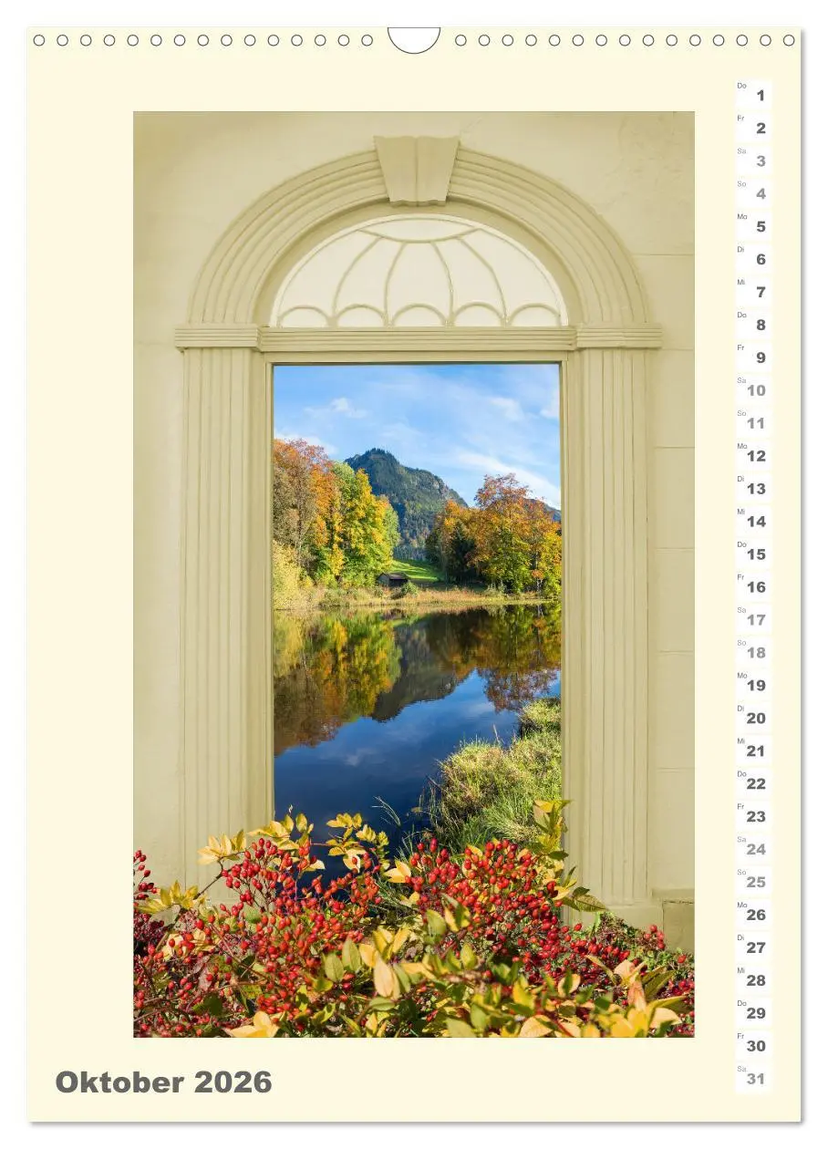 Bild: 9783516445183 | Das Tor zur Natur 2026 (Wandkalender 2026 DIN A3 hoch), CALVENDO...