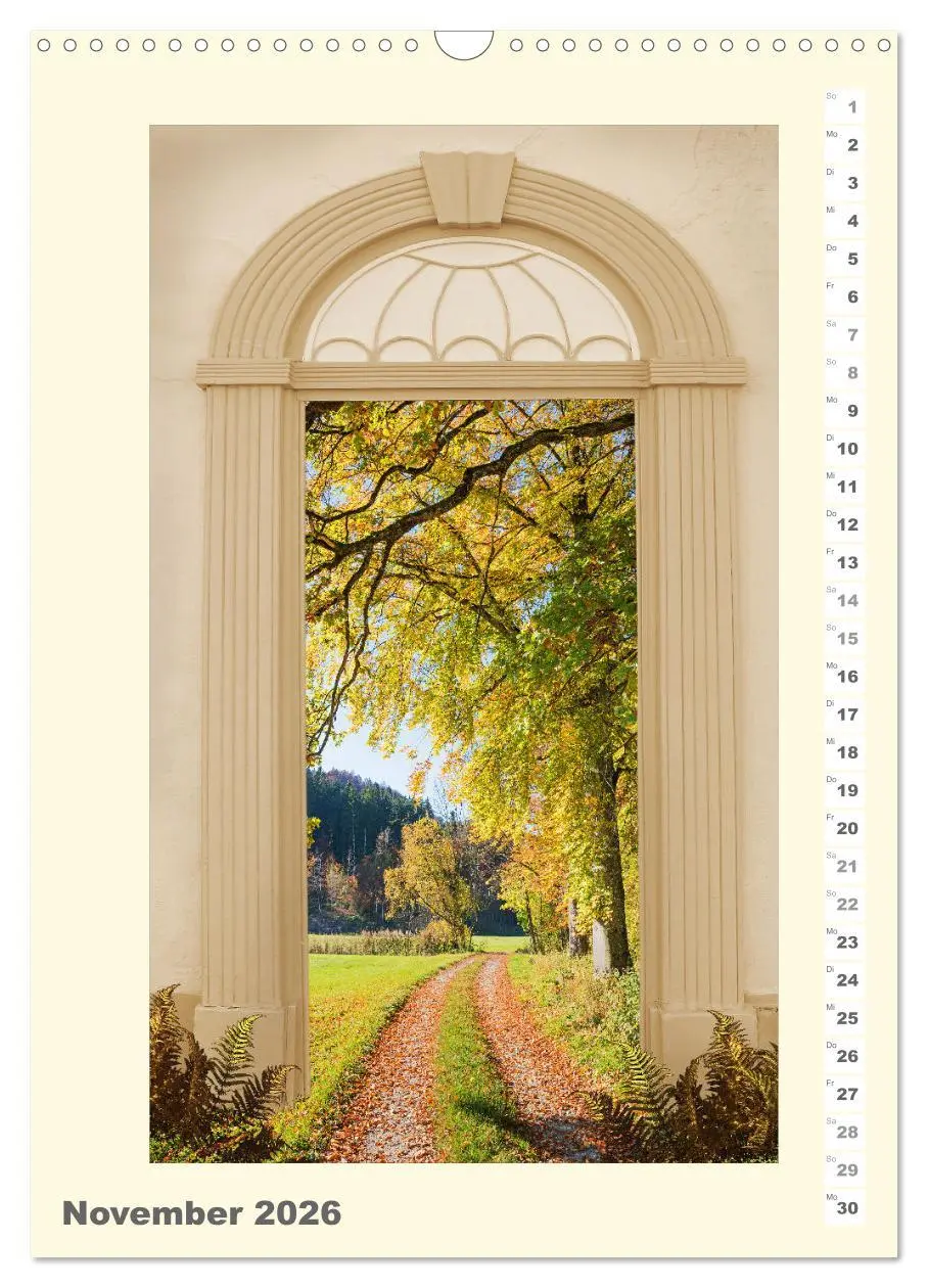 Bild: 9783516445183 | Das Tor zur Natur 2026 (Wandkalender 2026 DIN A3 hoch), CALVENDO...