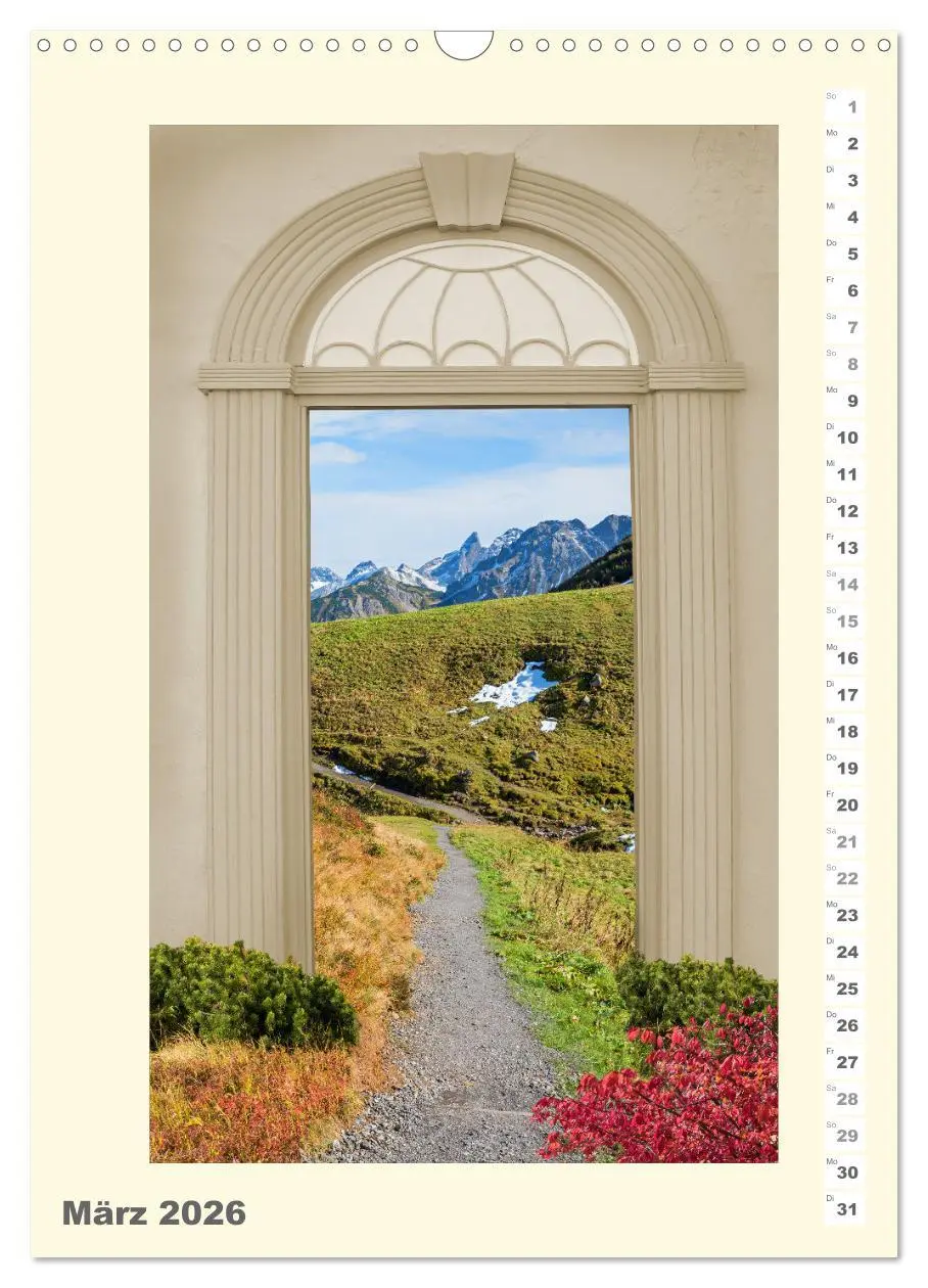 Bild: 9783516445183 | Das Tor zur Natur 2026 (Wandkalender 2026 DIN A3 hoch), CALVENDO...