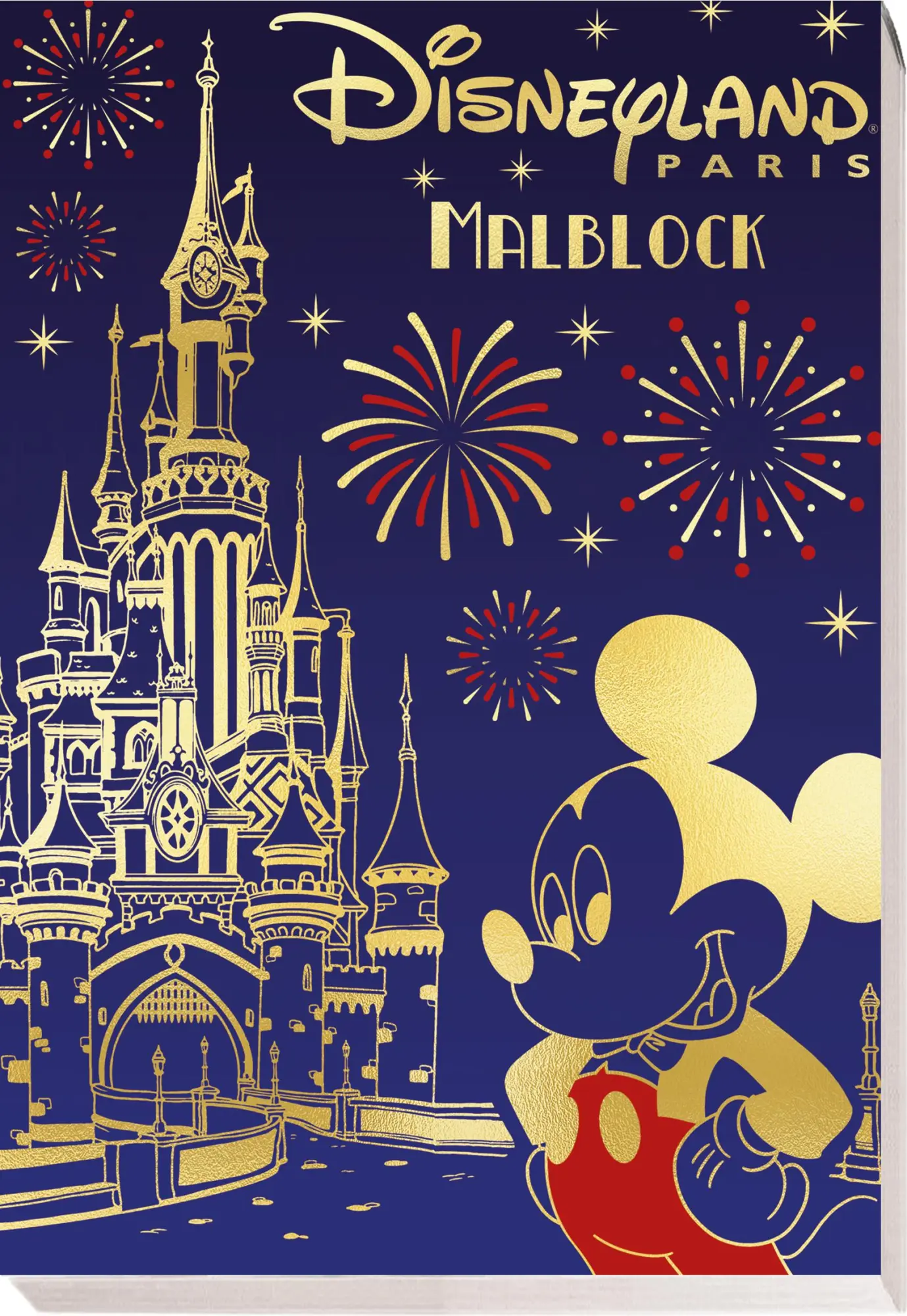 Cover: 9783833245183 | Disney: Disneyland Paris Malblock | Disney (u. a.) | Taschenbuch