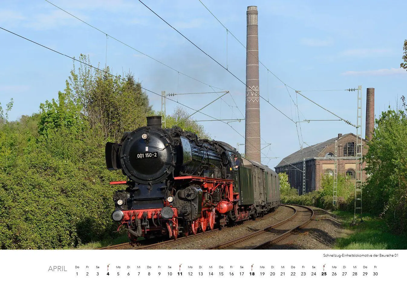 Bild: 9783960585183 | Dampfloks in Farbe Kalender 2027 | Jörg Hajt | Kalender | 14 S. | 2027