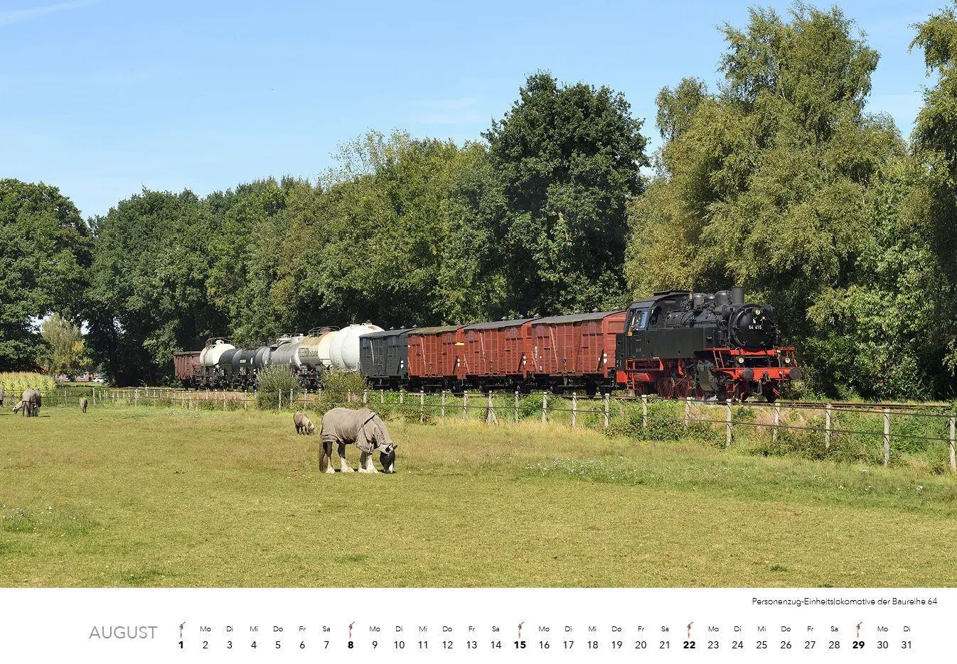 Bild: 9783960585183 | Dampfloks in Farbe Kalender 2027 | Jörg Hajt | Kalender | 14 S. | 2027