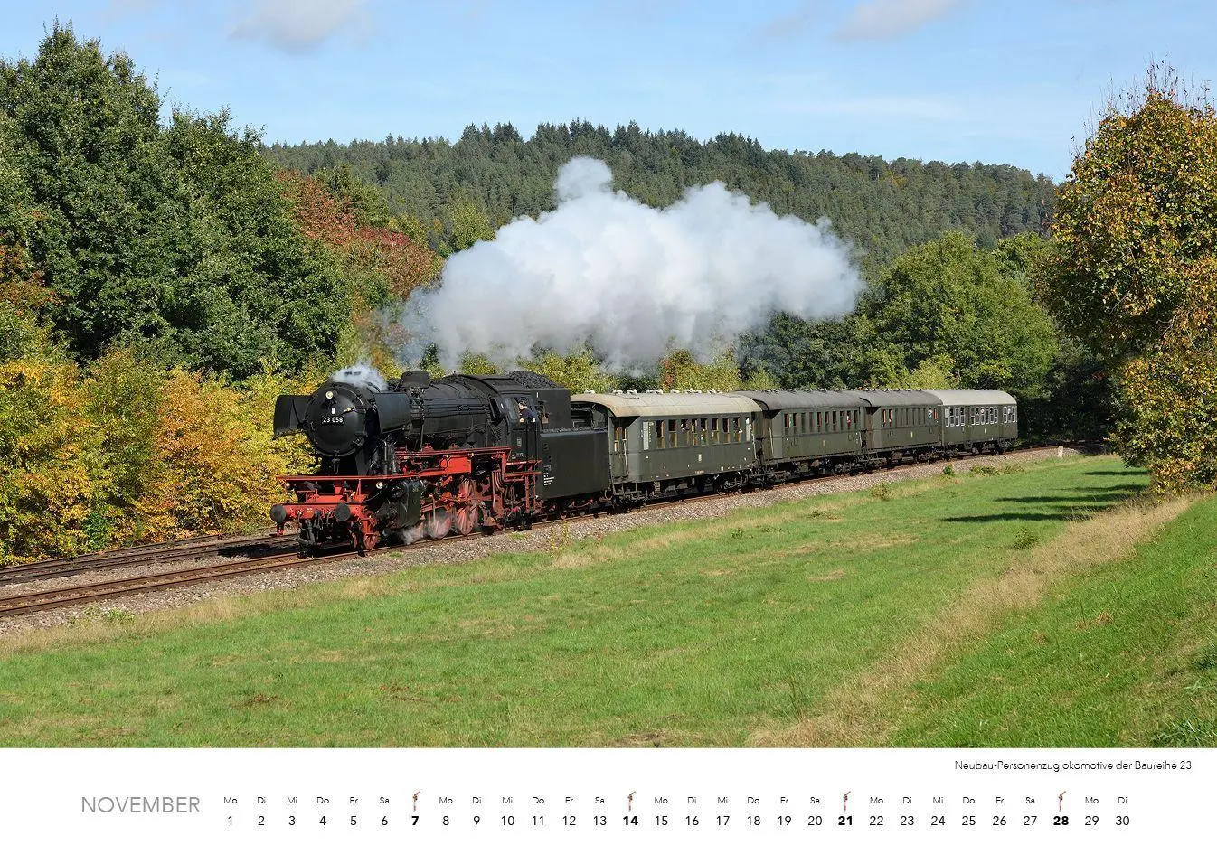 Bild: 9783960585183 | Dampfloks in Farbe Kalender 2027 | Jörg Hajt | Kalender | 14 S. | 2027