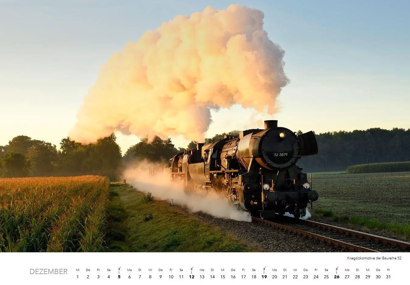 Bild: 9783960585183 | Dampfloks in Farbe Kalender 2027 | Jörg Hajt | Kalender | 14 S. | 2027