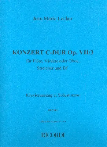 Concerto C-Dur op 7 3