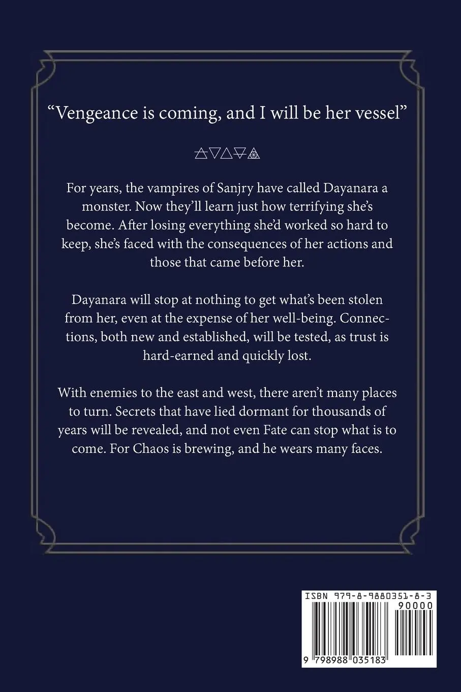 Rückseite: 9798988035183 | Air &amp; Essence | A Fate of the Acna Novel | Mikayla D Hornedo | Buch