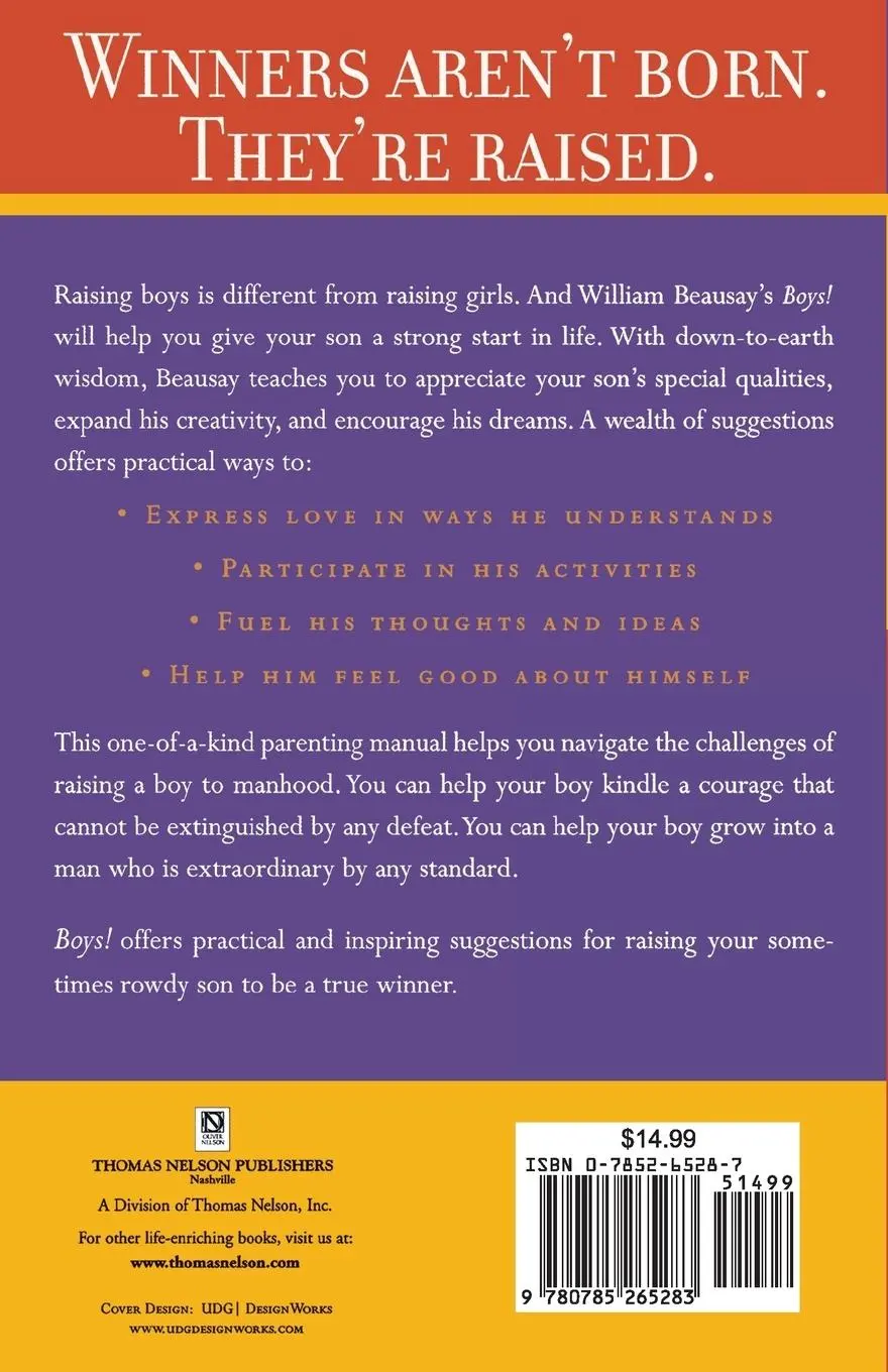 Rückseite: 9780785265283 | Boys! | Shaping Ordinary Boys Into Extraordinary Men | Beausay | Buch