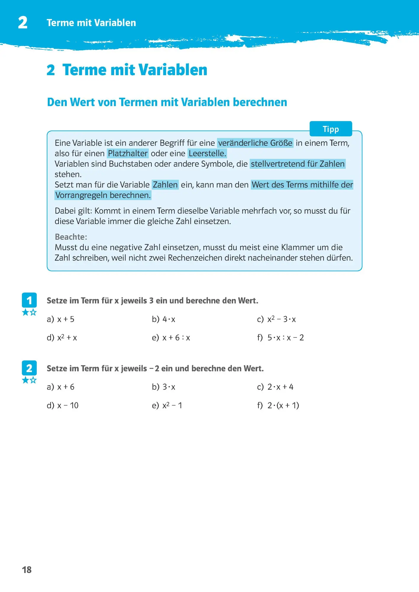 Bild: 9783129275283 | 10-Minuten-Training Mathematik Rechnen mit Termen 7./8. Klasse....