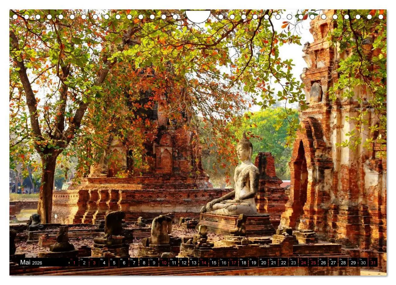 Bild: 9783516055283 | Ayutthaya - Thailands alte Hauptstadt (Wandkalender 2026 DIN A4...