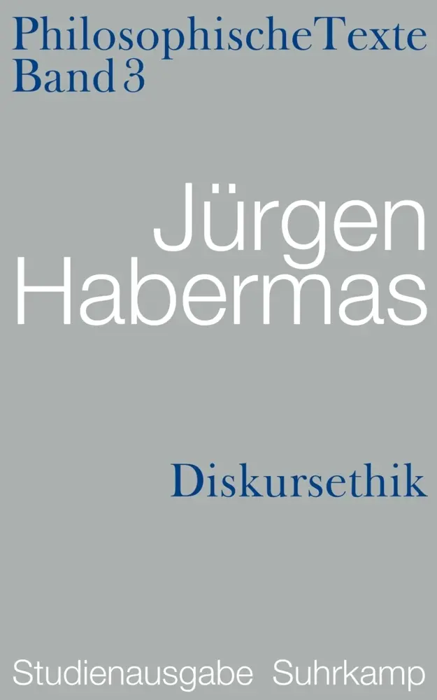 Cover: 9783518585283 | Diskursethik | Jürgen Habermas | Taschenbuch | 472 S. | Deutsch | 2009