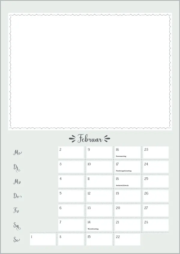 Bild: 9783731885283 | Foto-Malen-Basteln A4 Mint 2026 | Korsch Verlag | Kalender | Deutsch