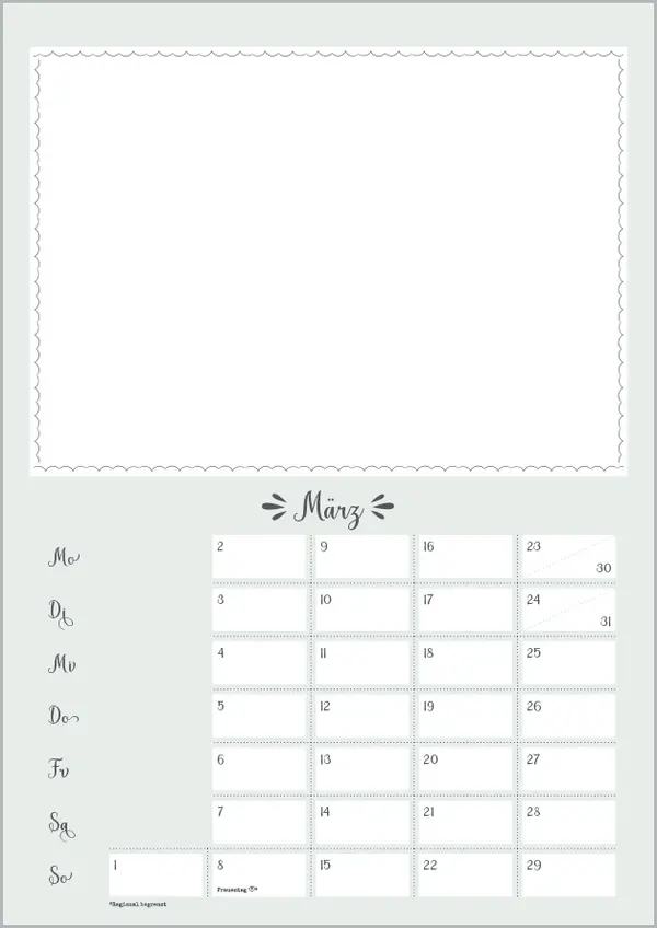 Bild: 9783731885283 | Foto-Malen-Basteln A4 Mint 2026 | Korsch Verlag | Kalender | Deutsch