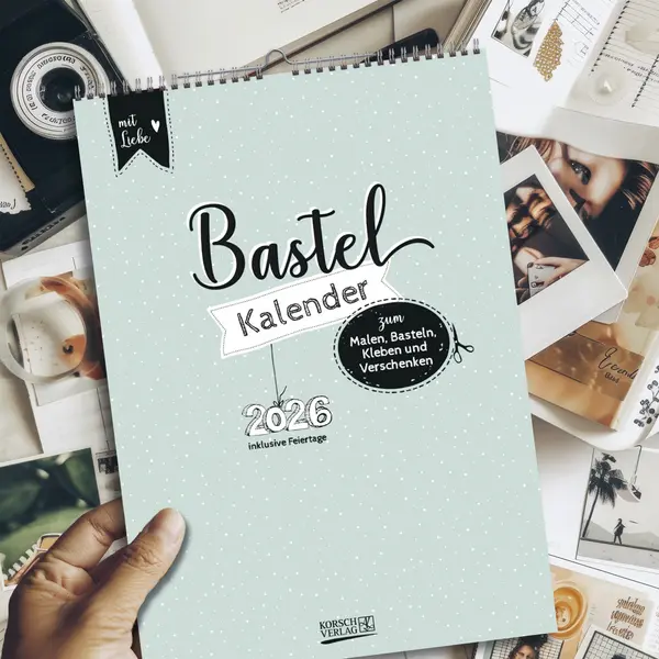 Bild: 9783731885283 | Foto-Malen-Basteln A4 Mint 2026 | Korsch Verlag | Kalender | Deutsch