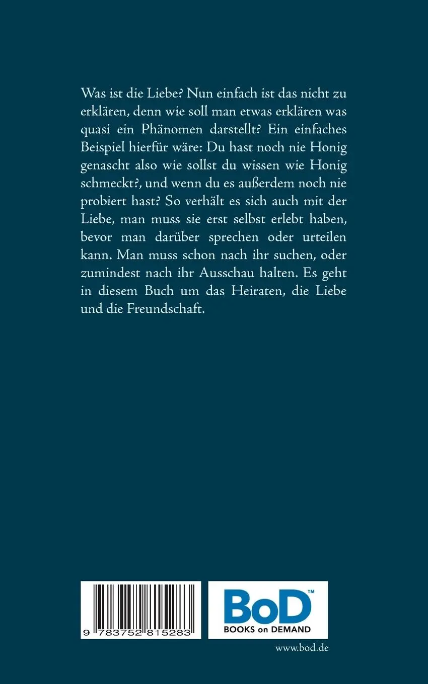 Rückseite: 9783752815283 | Mein Ratgeber Liebe | Wenn die Chemie stimmt | J. R. Lucas Wolf | Buch