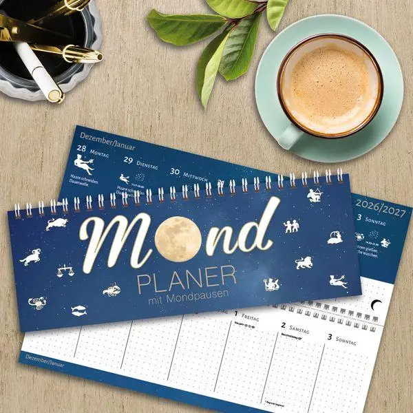 Bild: 9783819305283 | Tischquerkalender Mond 2027 | Korsch Verlag | Kalender | 128 S. | 2027