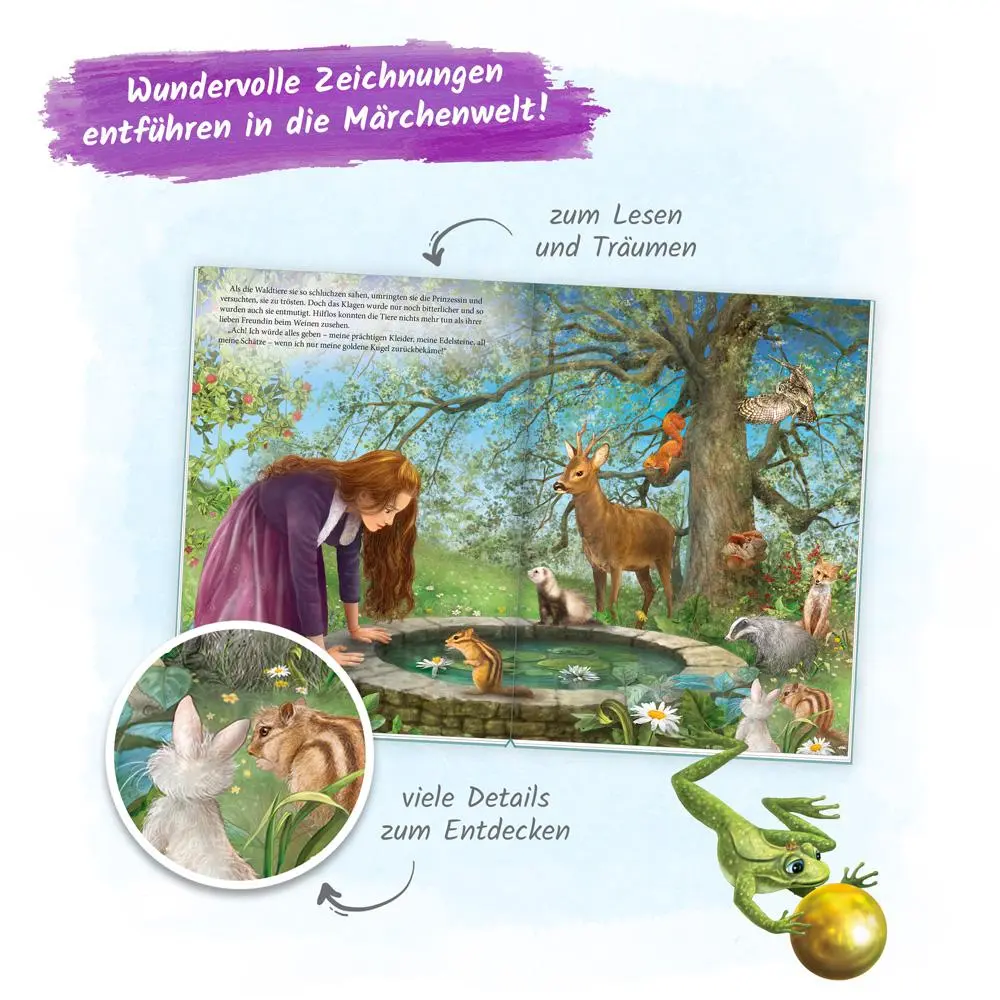 Bild: 9783965525283 | Trötsch Märchenbuch Der Froschkönig | Trötsch Verlag GmbH &amp; Co. KG