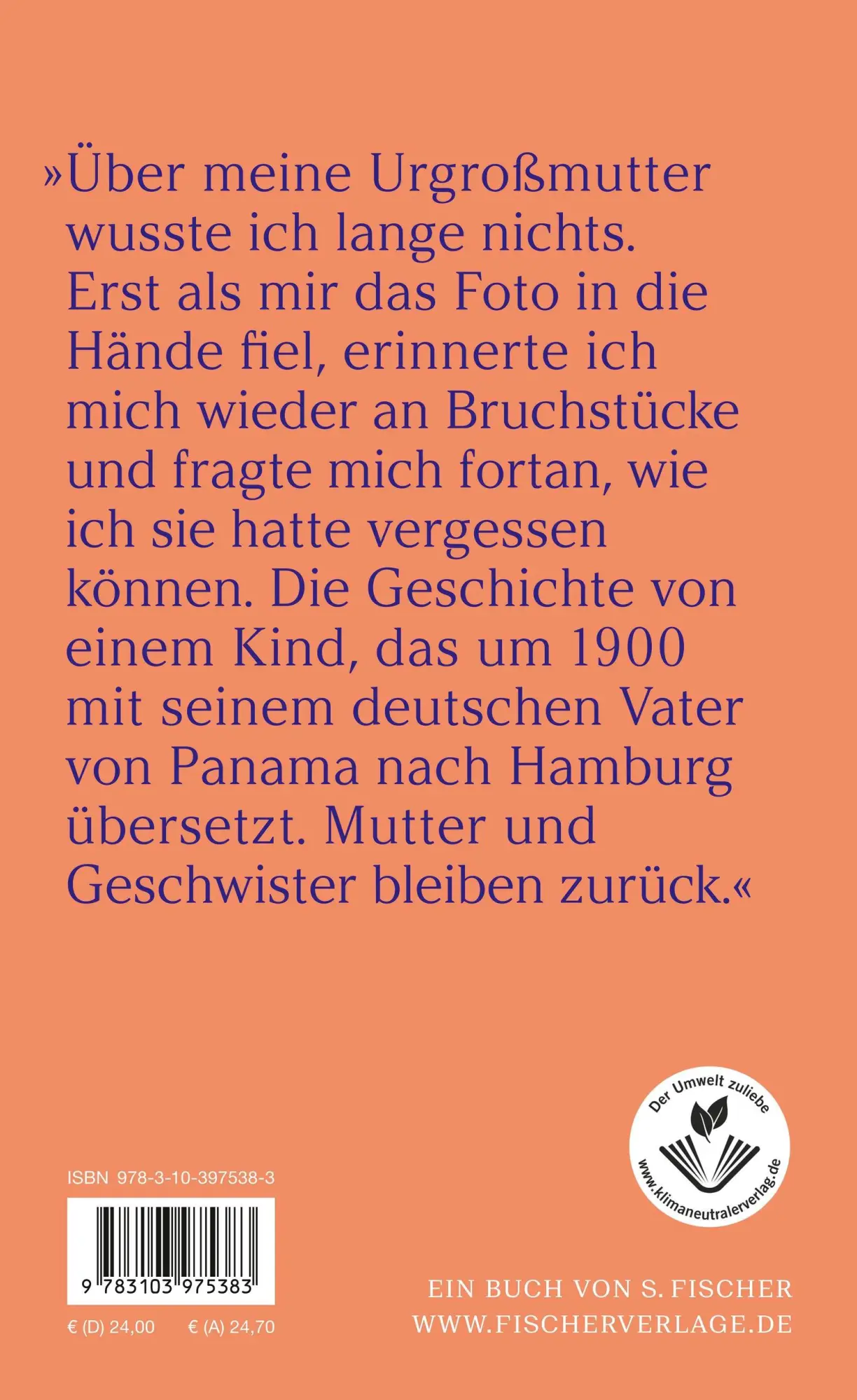 Rückseite: 9783103975383 | Weiße Flecken | Roman | Lene Albrecht | Buch | 256 S. | Deutsch | 2024