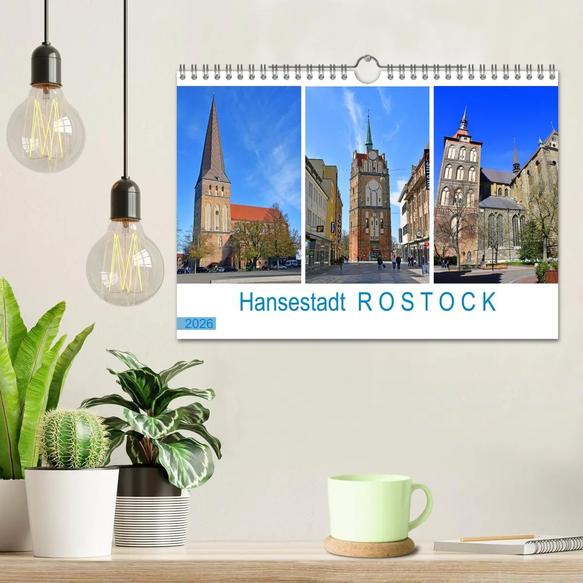 Bild: 9783457645383 | Hansestadt ROSTOCK, das Tor zur Ostsee (Wandkalender 2026 DIN A4...