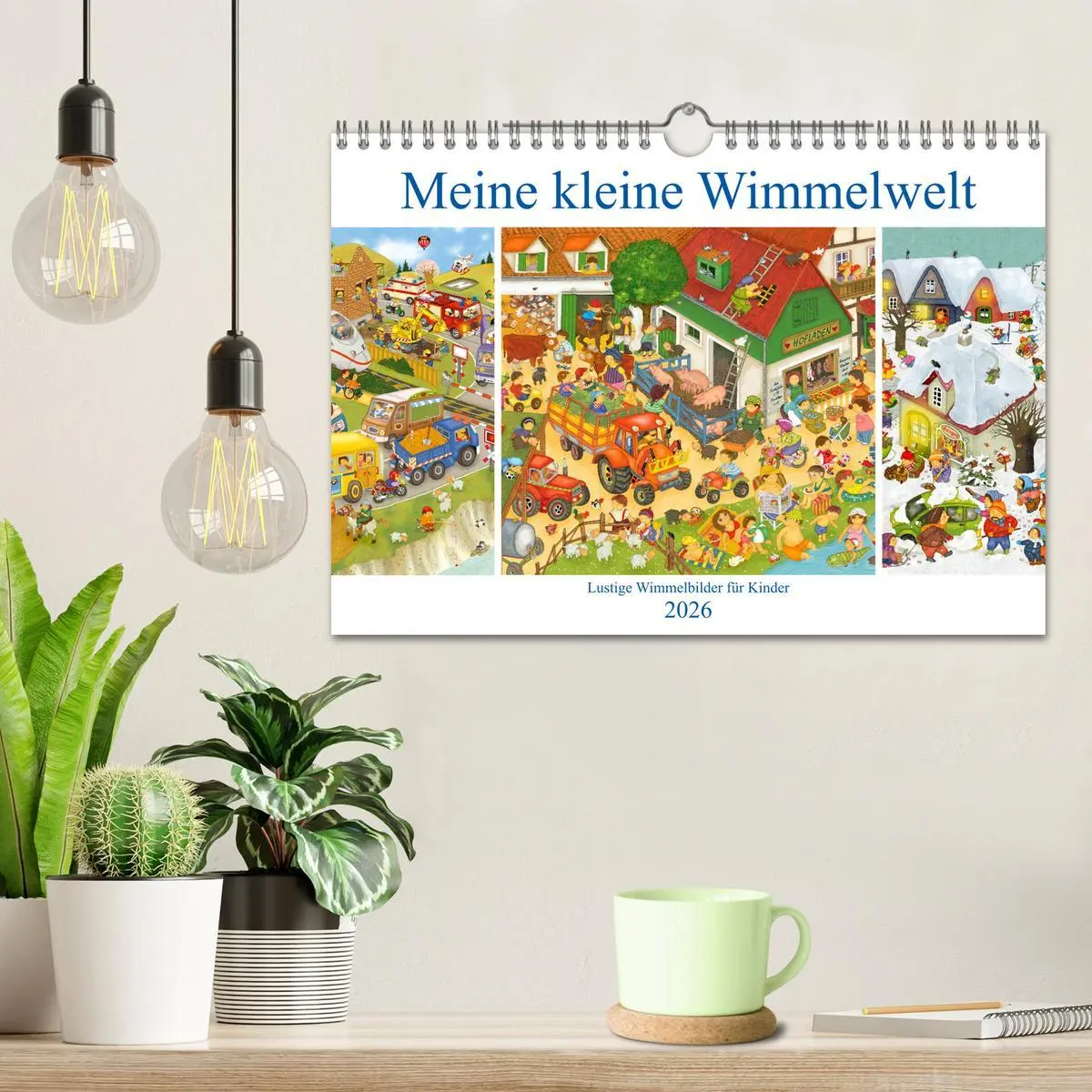 Bild: 9783457885383 | Meine kleine Wimmelwelt (Wandkalender 2026 DIN A4 quer), CALVENDO...