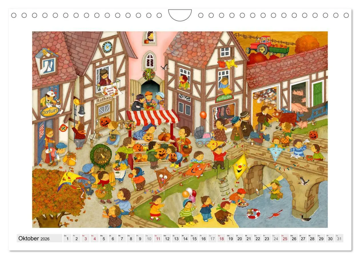 Bild: 9783457885383 | Meine kleine Wimmelwelt (Wandkalender 2026 DIN A4 quer), CALVENDO...