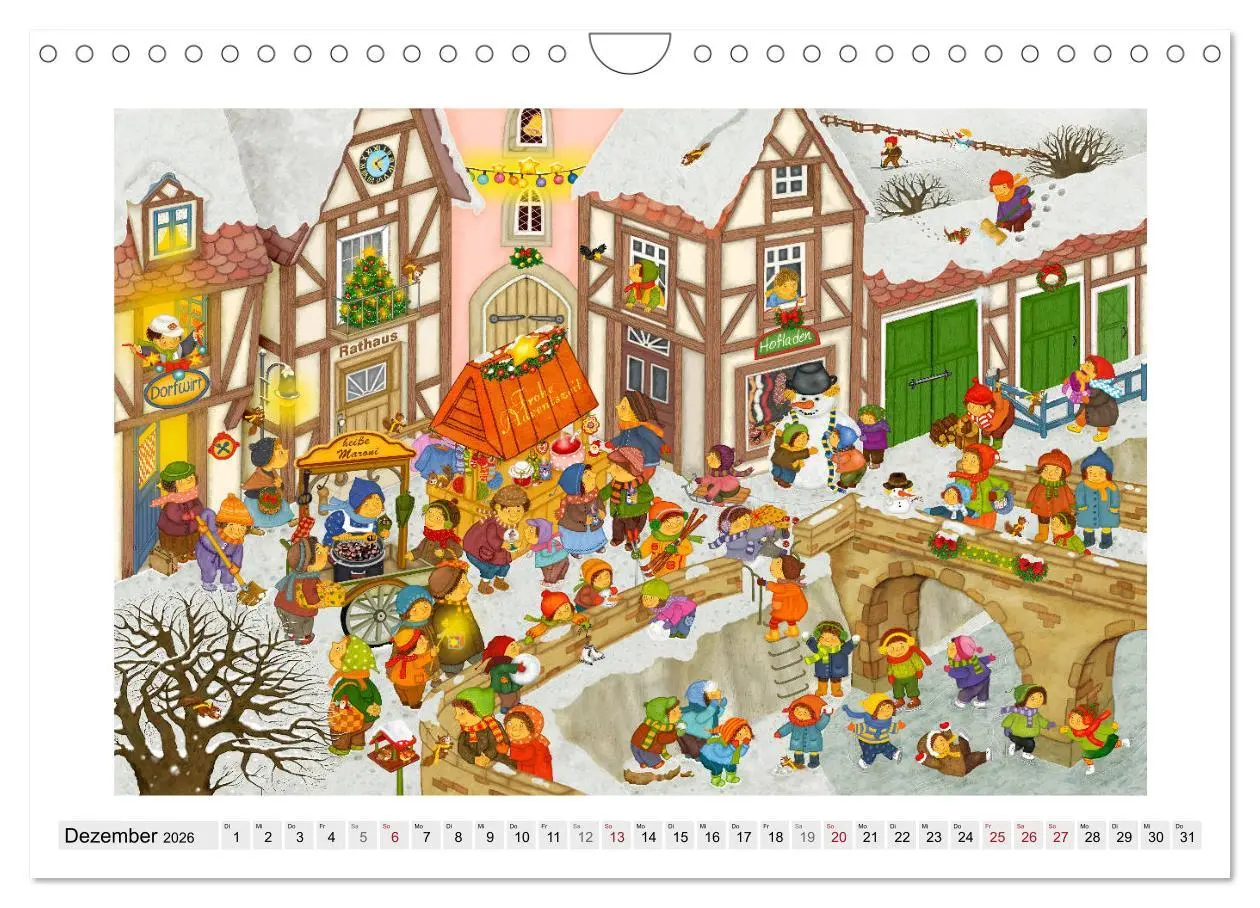 Bild: 9783457885383 | Meine kleine Wimmelwelt (Wandkalender 2026 DIN A4 quer), CALVENDO...