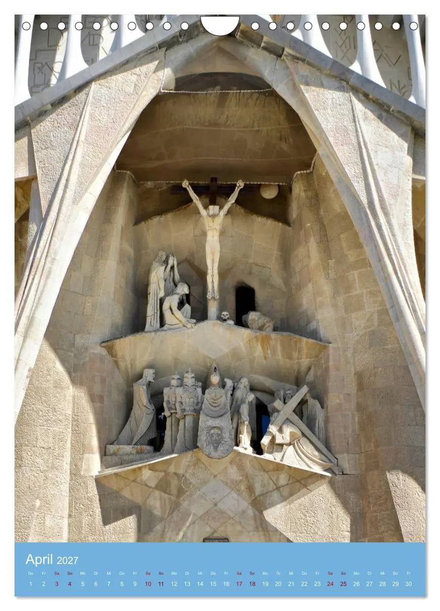 Bild: 9783569445383 | Sagrada Família - Gaudís unvollendetes Meisterwerk (Wandkalender...