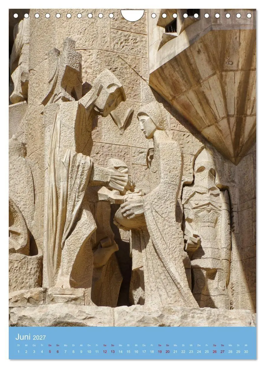 Bild: 9783569445383 | Sagrada Família - Gaudís unvollendetes Meisterwerk (Wandkalender...