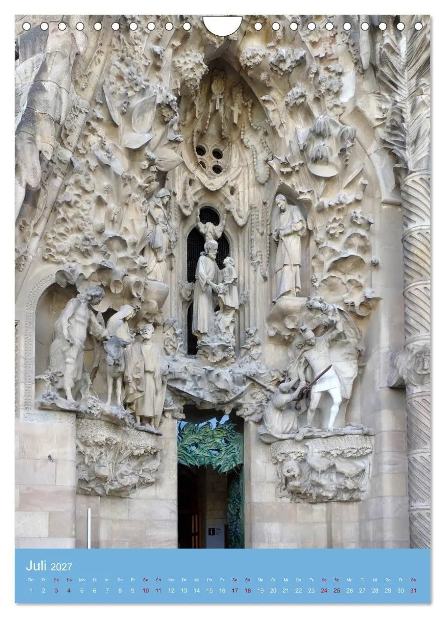 Bild: 9783569445383 | Sagrada Família - Gaudís unvollendetes Meisterwerk (Wandkalender...