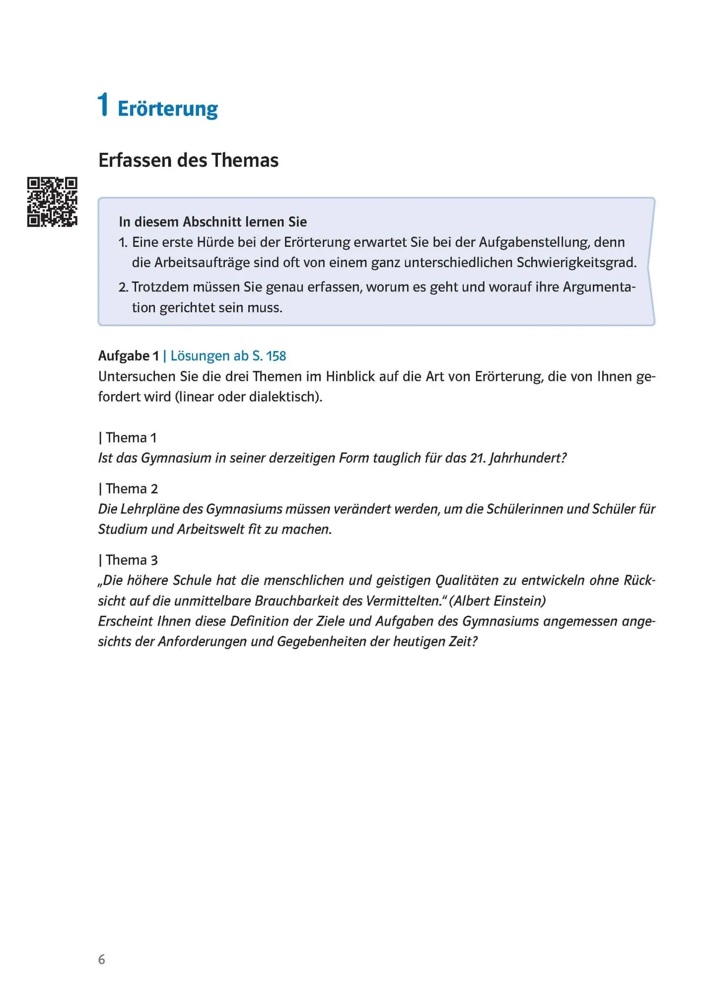 Bild: 9783129495483 | Klausur-Training - Deutsch Erörterung | Claus Gigl | Taschenbuch