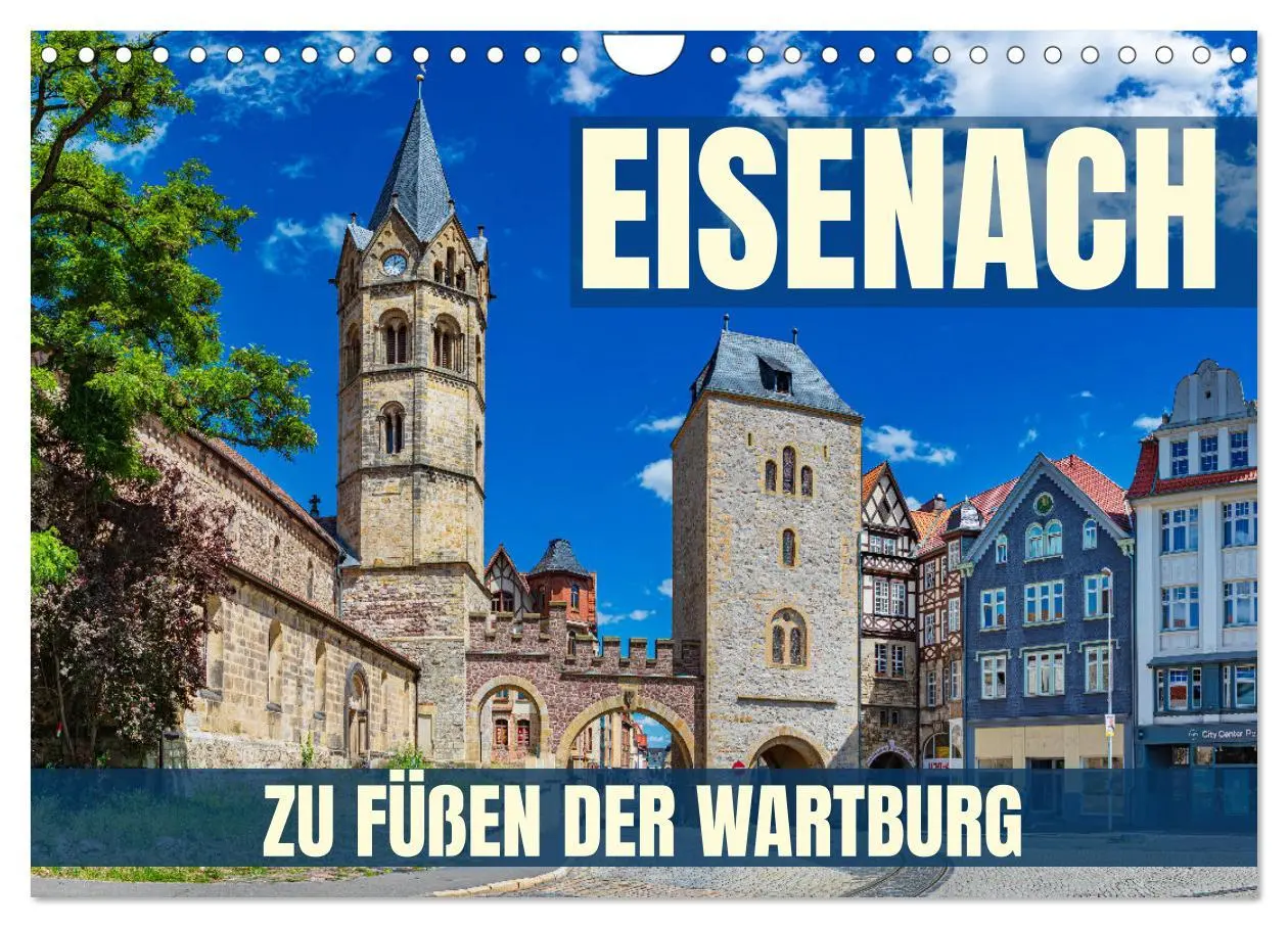 Cover: 9783457325483 | Eisenach - zu Füßen der Wartburg (Wandkalender 2026 DIN A4 quer),...