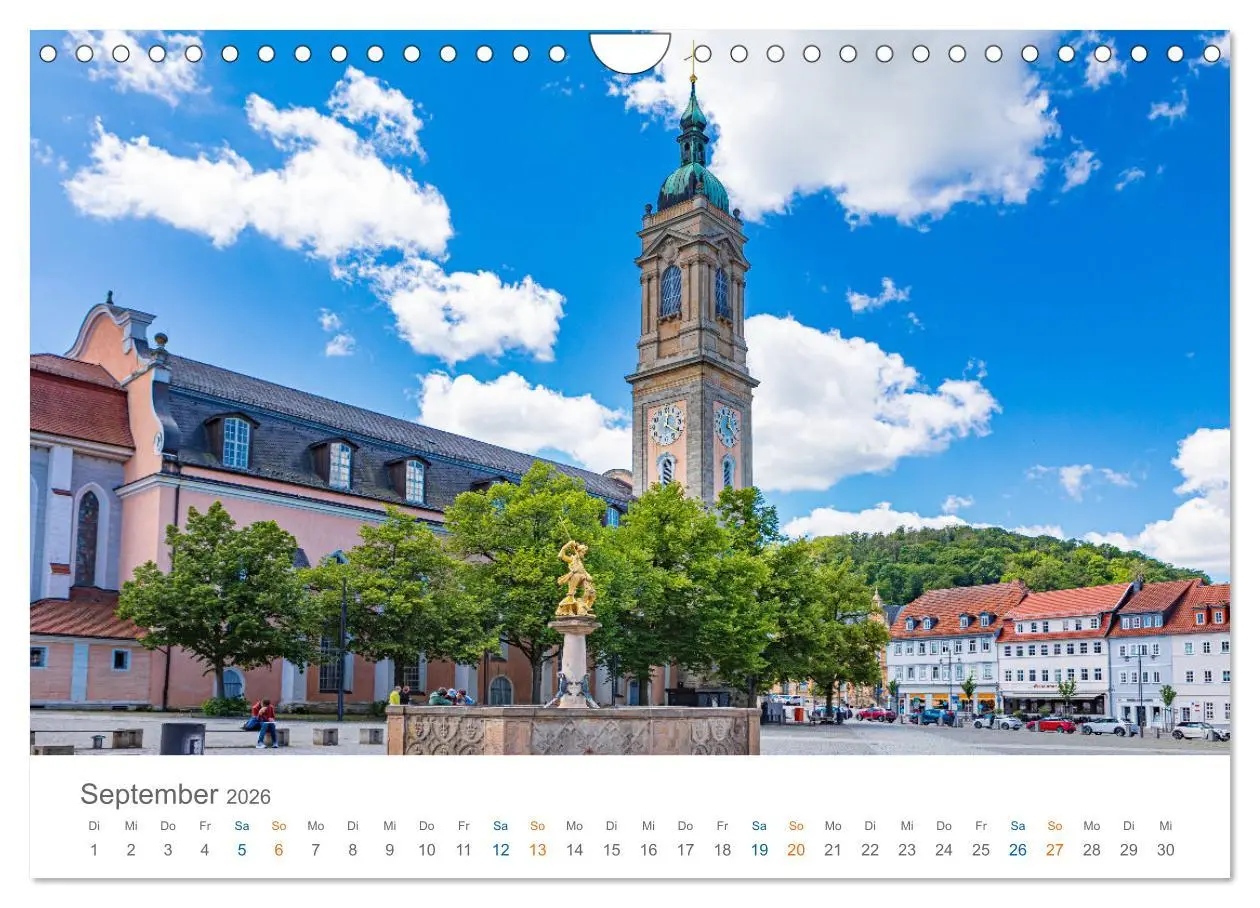 Bild: 9783457325483 | Eisenach - zu Füßen der Wartburg (Wandkalender 2026 DIN A4 quer),...