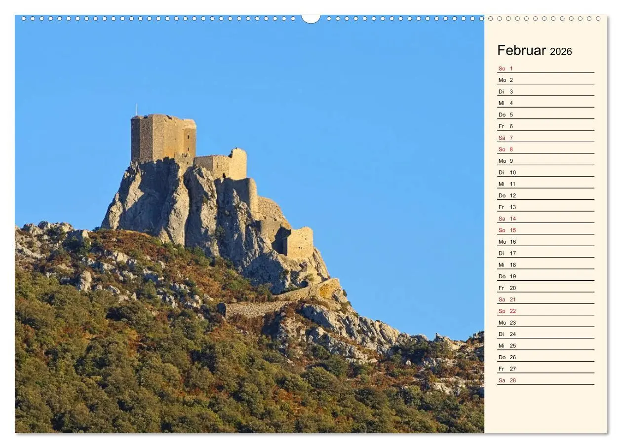 Bild: 9783457875483 | Katharerburgen - Entdeckungen im Pays Cathare (Wandkalender 2026...