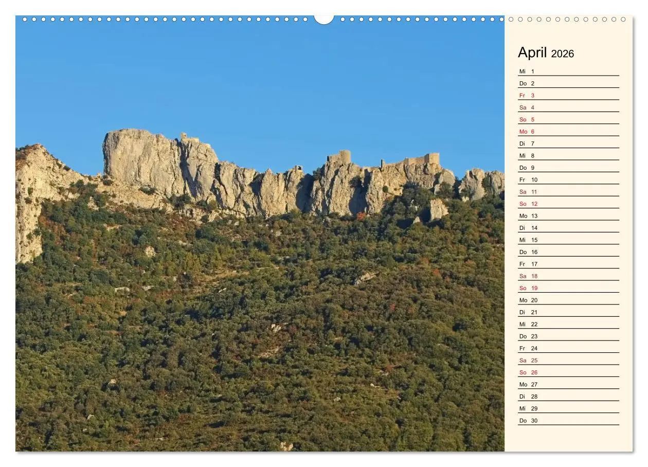 Bild: 9783457875483 | Katharerburgen - Entdeckungen im Pays Cathare (Wandkalender 2026...