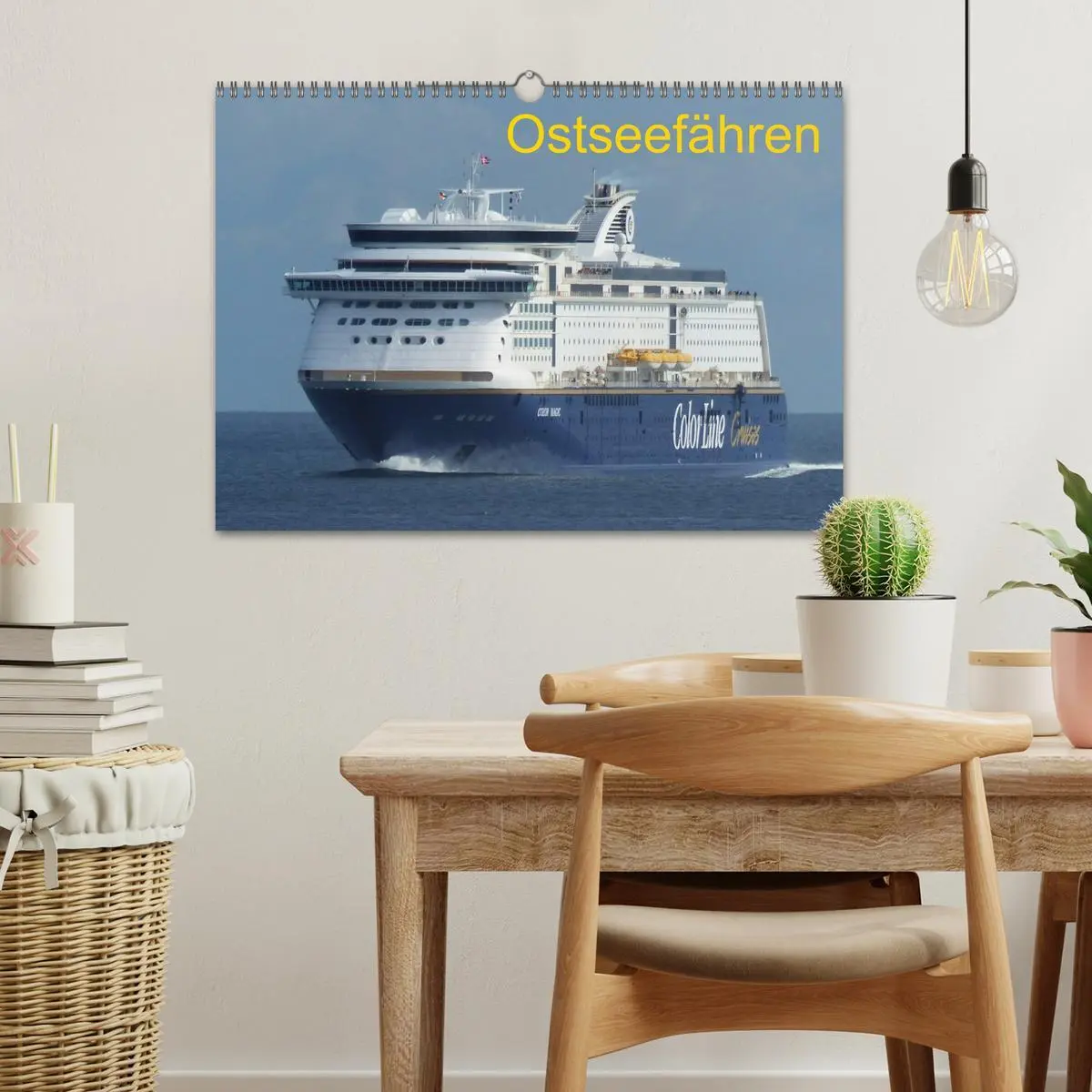 Bild: 9783516035483 | Ostseefähren (Wandkalender 2026 DIN A3 quer), CALVENDO Monatskalender
