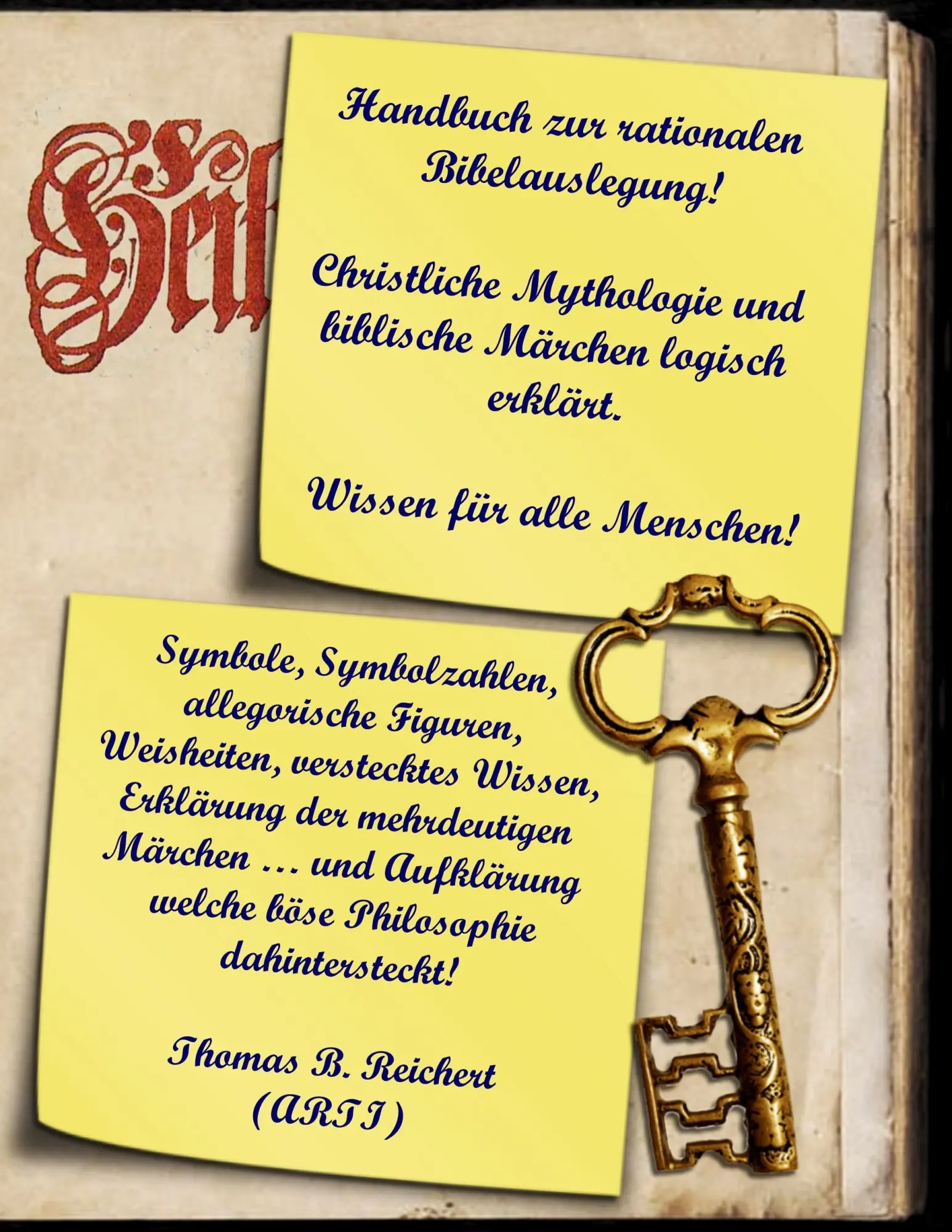 Cover: 9783748175483 | Handbuch zur rationalen Bibelauslegung! Christliche Mythologie und...