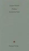 Cover: 9783851655483 | Fichus | Frankfurter Rede | Jacques Derrida | Taschenbuch | Deutsch